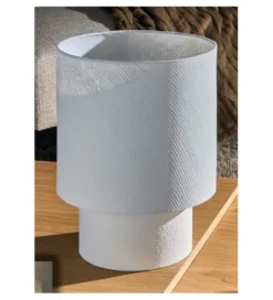 Lampa stołowa NUNKI 36 cm biała*Imeri Sale