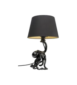 Lampa stołowa OCTOPUS 47 cm czarna*KDesign Hot