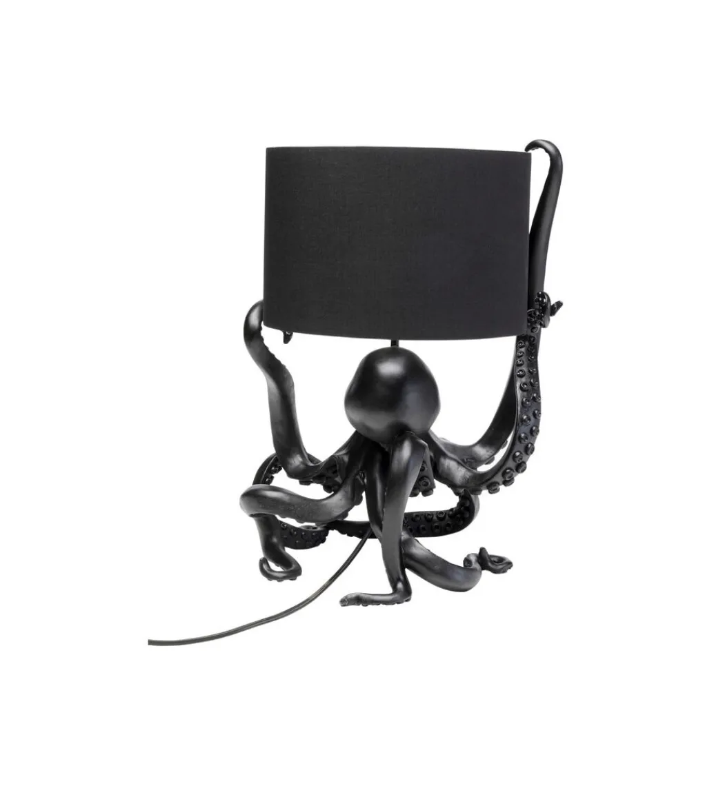 Lampa stołowa OCTOPUS 47 cm czarna*KDesign Discount