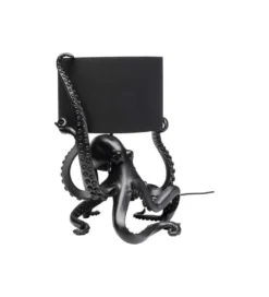 Lampa stołowa OCTOPUS 47 cm czarna*KDesign Discount