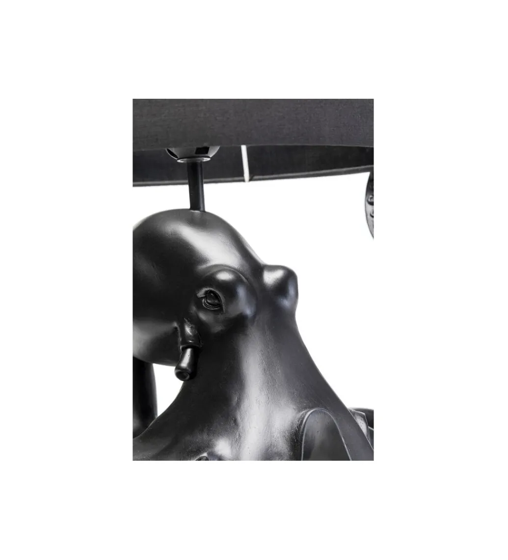 Lampa stołowa OCTOPUS 47 cm czarna*KDesign Discount