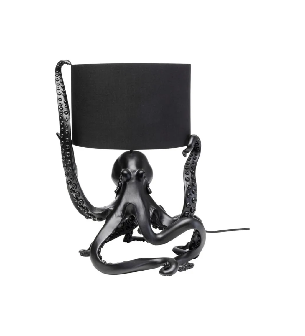 Lampa stołowa OCTOPUS 47 cm czarna*KDesign Discount