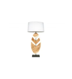 Lampa stołowa OrganicArtwork 91 cm orzech*Invicta Interior Outlet
