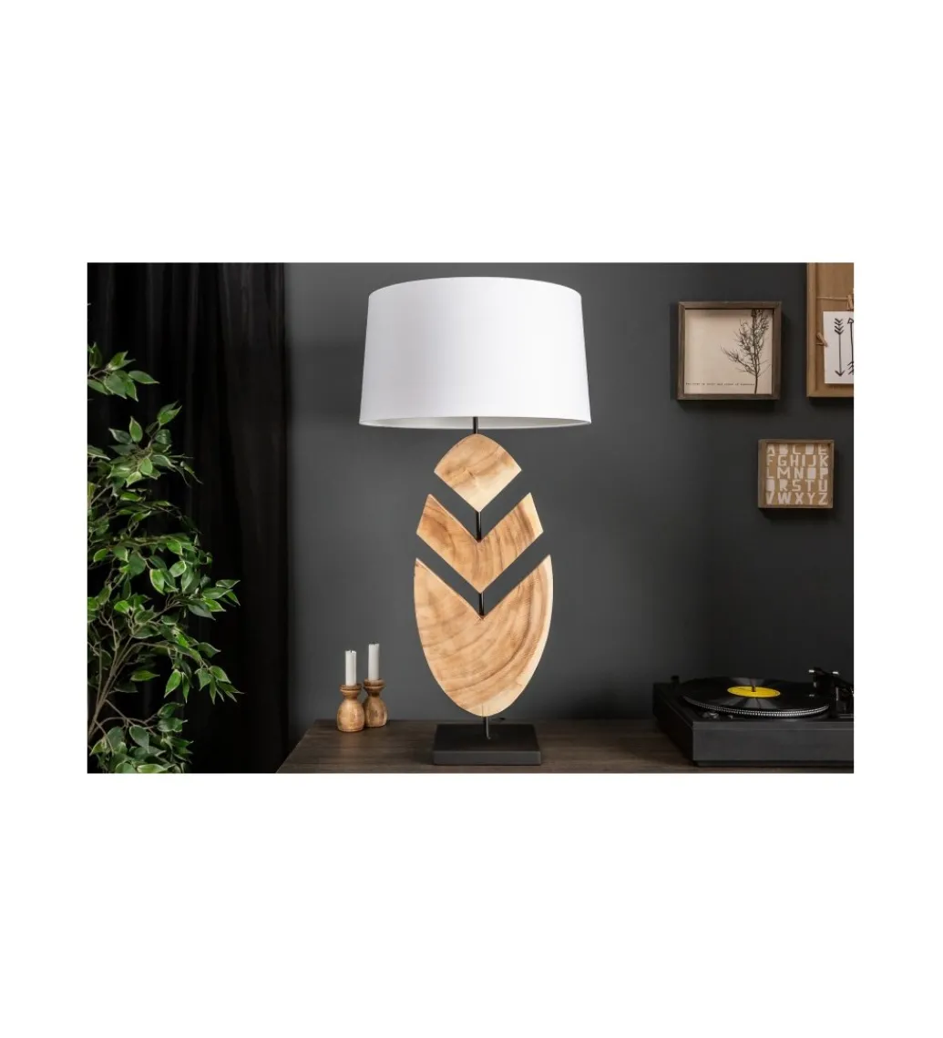 Lampa stołowa OrganicArtwork 91 cm orzech*Invicta Interior Outlet