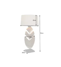 Lampa stołowa OrganicArtwork 91 cm orzech*Invicta Interior Outlet