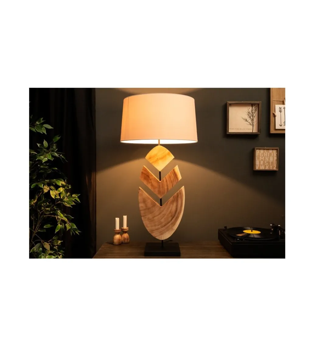 Lampa stołowa OrganicArtwork 91 cm orzech*Invicta Interior Outlet