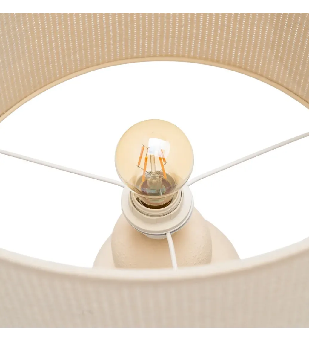 Lampa stołowa OTAMENK 73 cm kremowa*Zona-Design Best