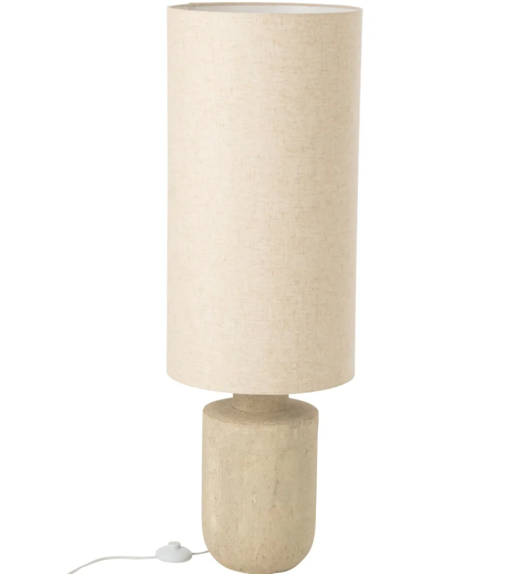 Lampa stołowa PEZANOK 104 cm szara*J-Line New