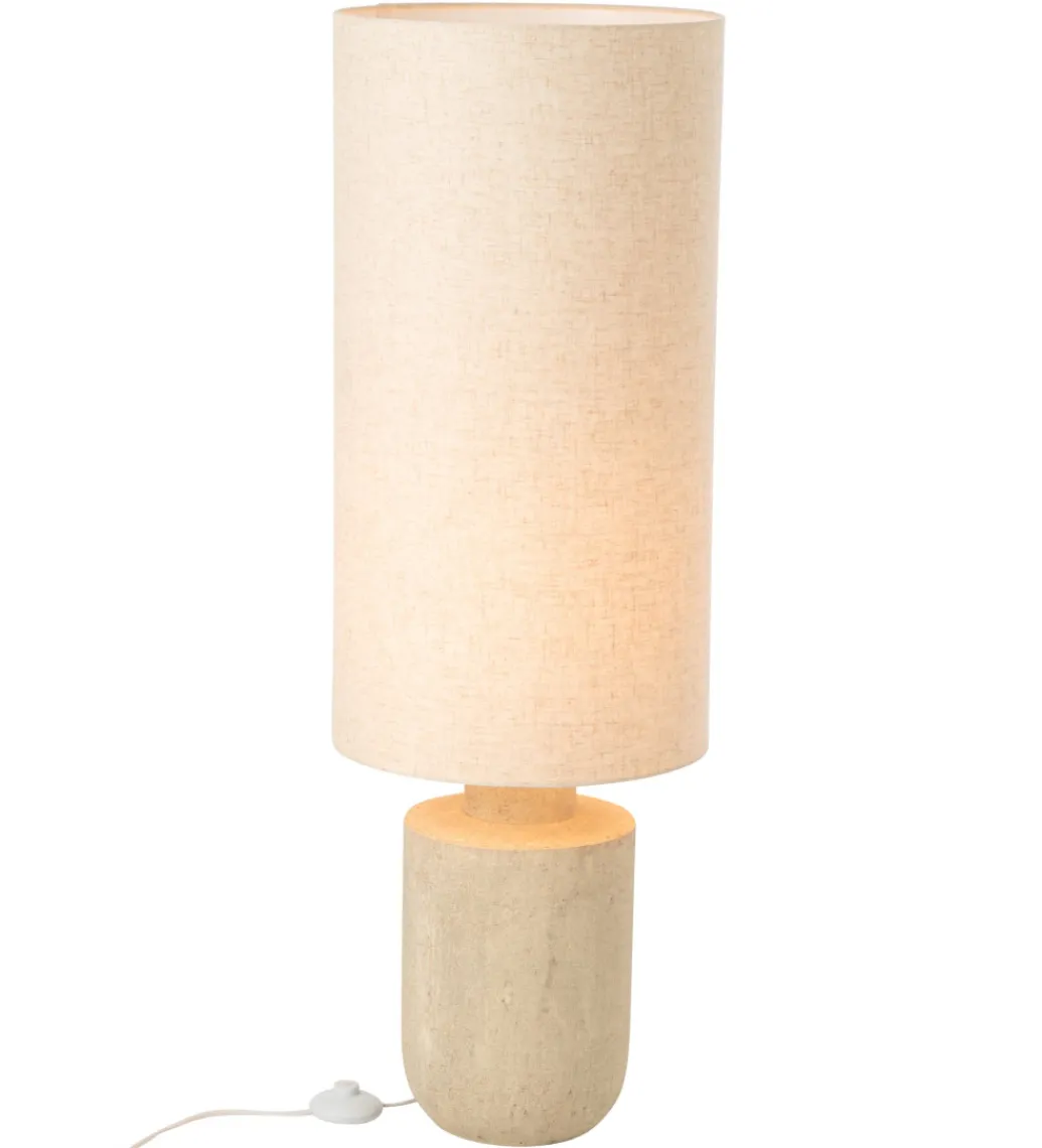 Lampa stołowa PEZANOK 104 cm szara*J-Line New
