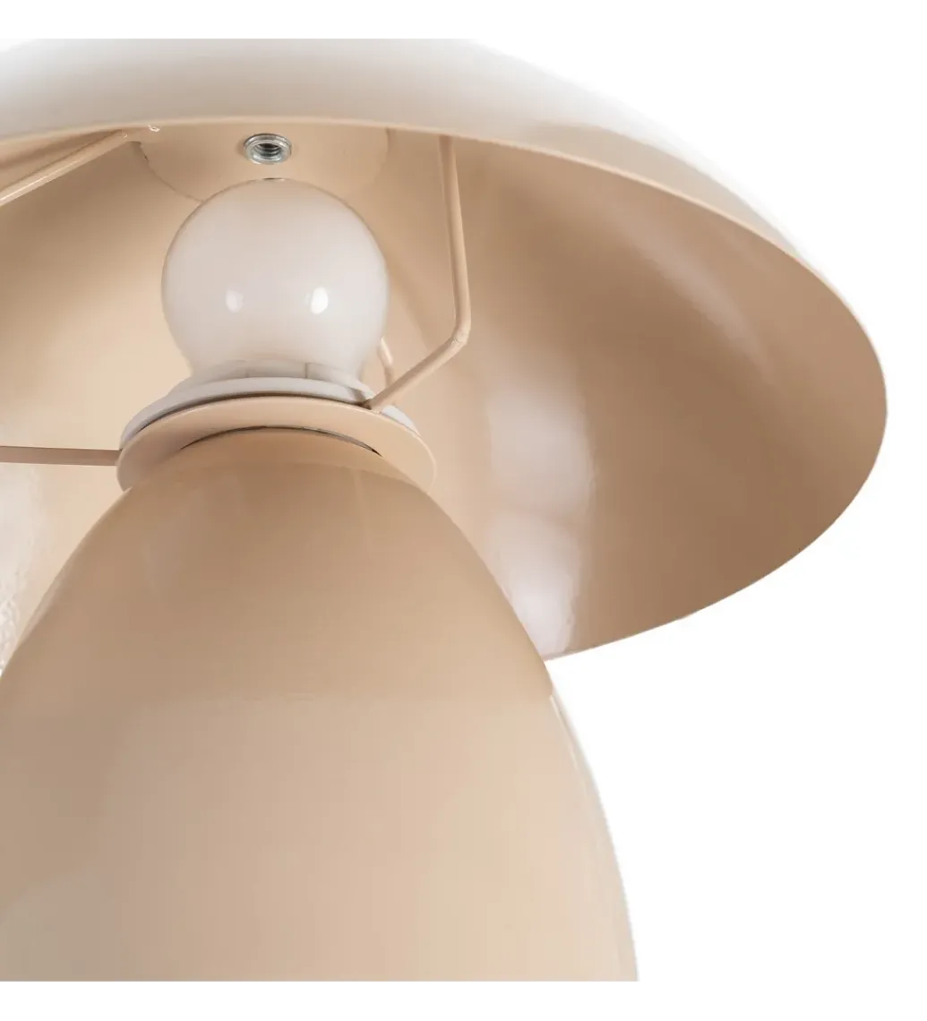 Lampa stołowa POBURNA 25 cm beżowa*Zona-Design Sale