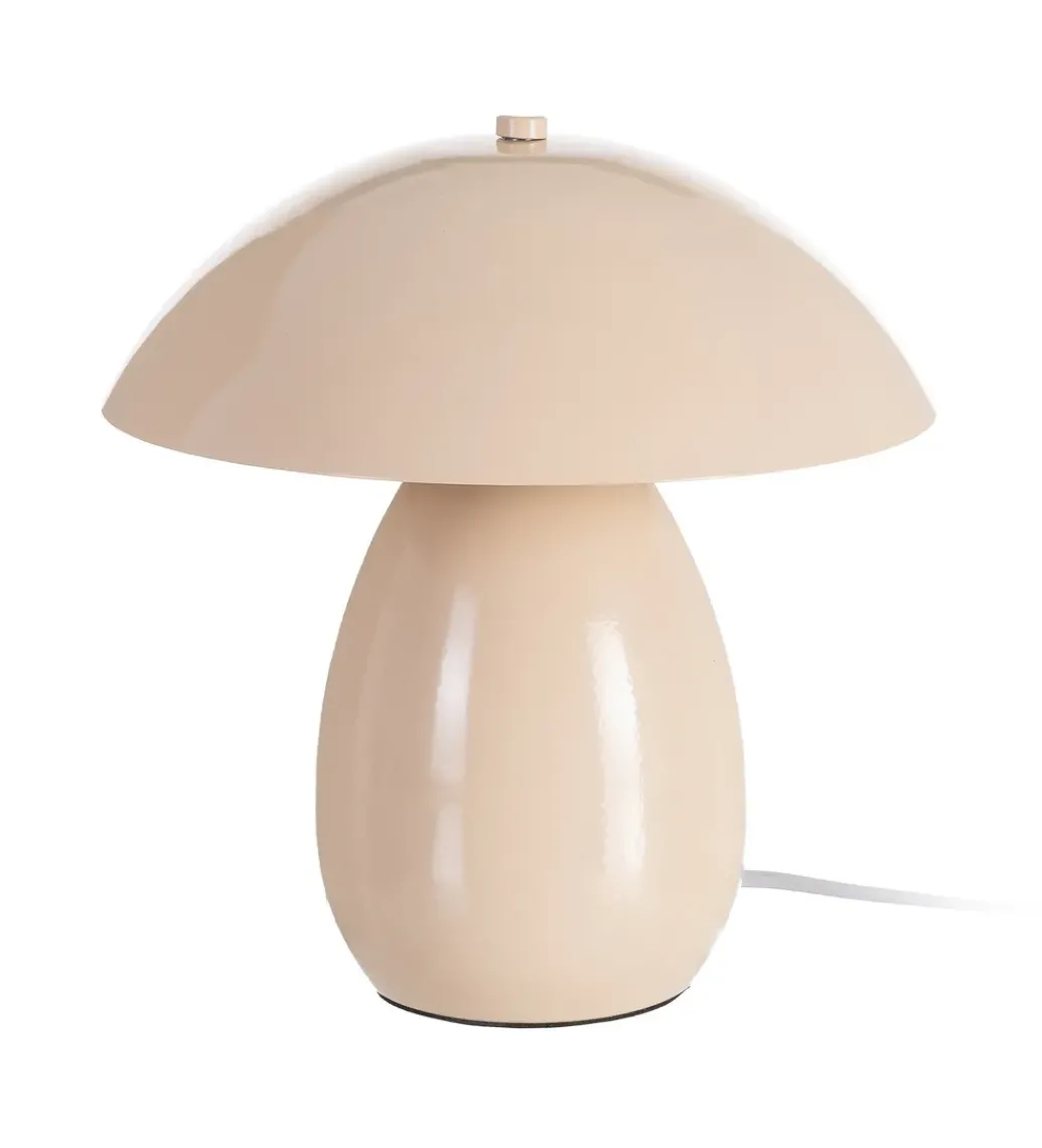 Lampa stołowa POBURNA 25 cm beżowa*Zona-Design Sale