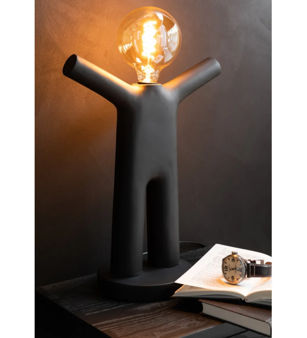 Lampa stołowa PTIT MAURICE 44 cm czarna*J-Line Discount