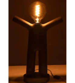 Lampa stołowa PTIT MAURICE 44 cm czarna*J-Line Discount