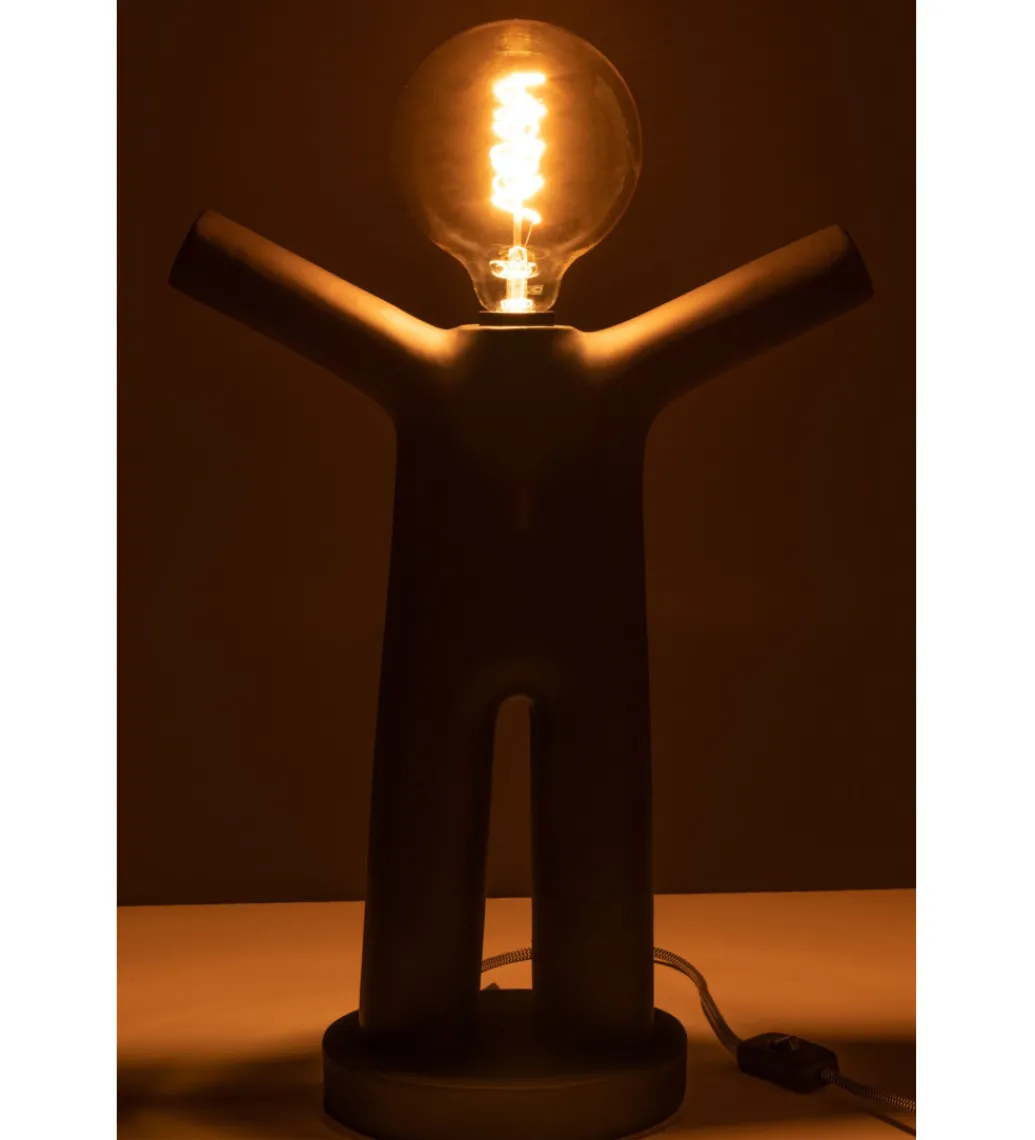 Lampa stołowa PTIT MAURICE 44 cm czarna*J-Line Discount