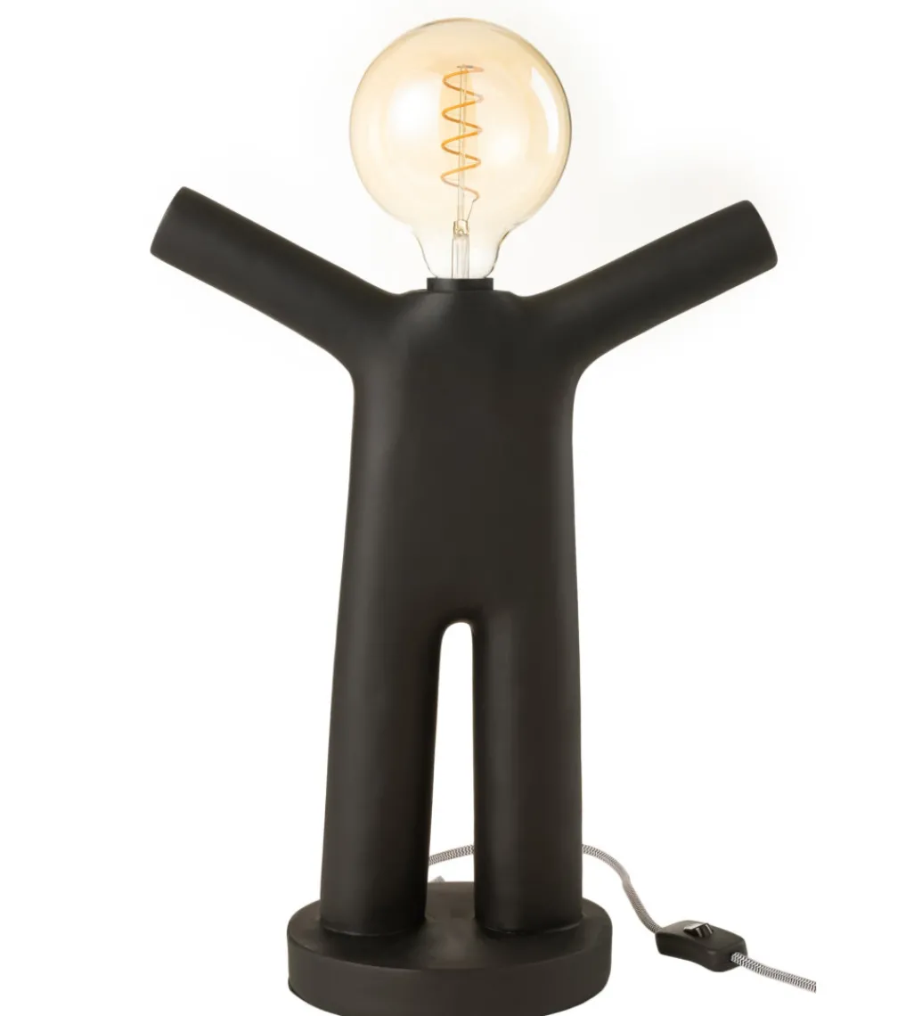 Lampa stołowa PTIT MAURICE 44 cm czarna*J-Line Discount