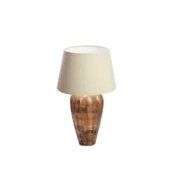 Lampa stołowa PURE NATURE 65 cm drewno mango*Invicta Interior Best