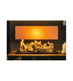Lampa stołowa PureUnique 80 cm beżowa*Invicta Interior Discount