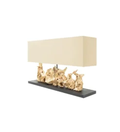 Lampa stołowa PureUnique 80 cm beżowa*Invicta Interior Discount