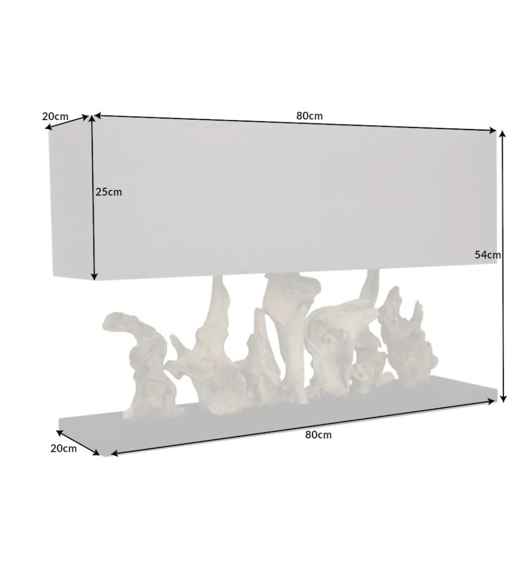 Lampa stołowa PureUnique 80 cm beżowa*Invicta Interior Discount
