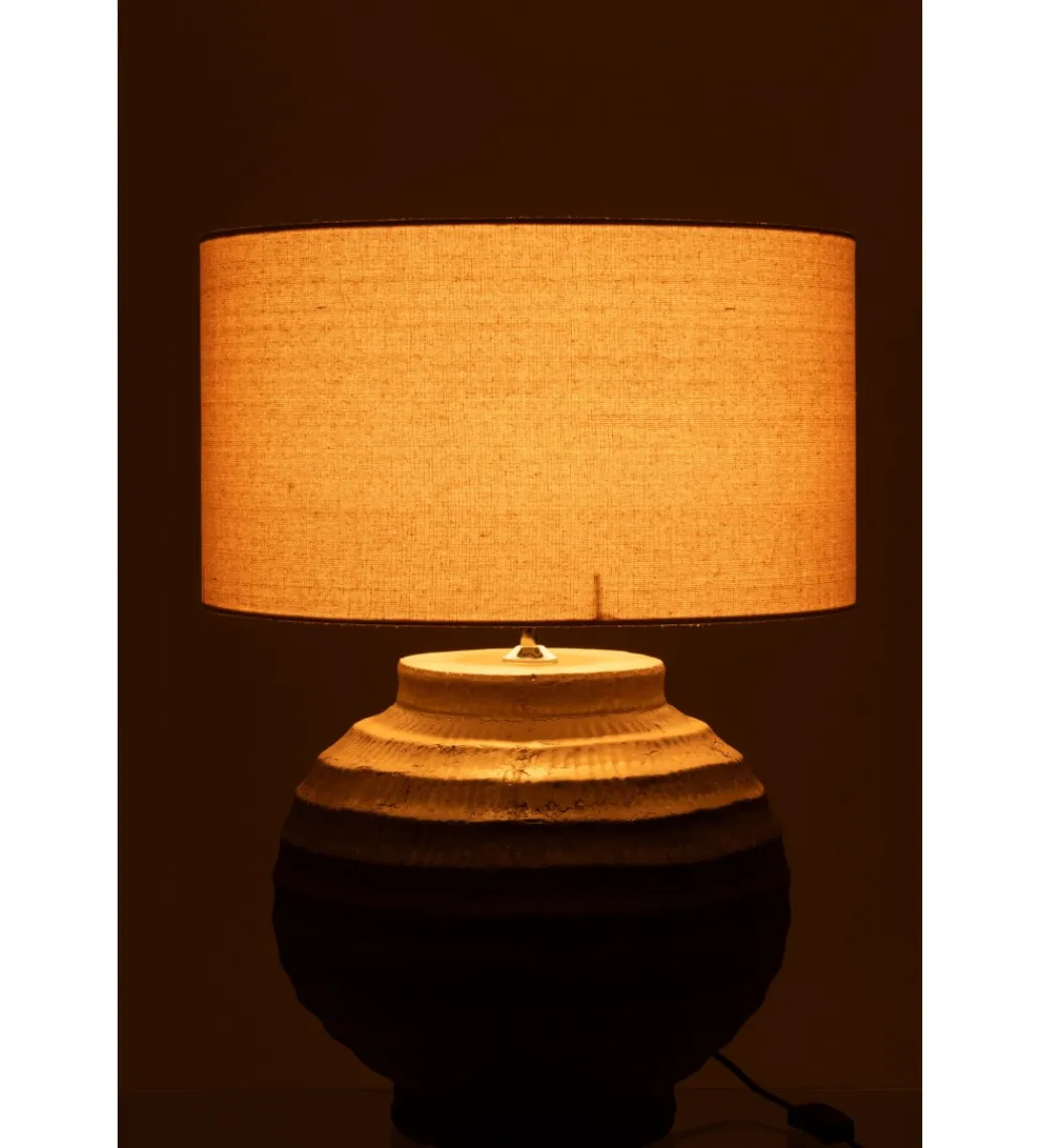 Lampa stołowa RETUL 62 cm terrakota brązowa*J-Line Sale