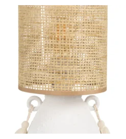 Lampa stołowa REVAN 27 cm ceramika biała*Zona-Design Clearance