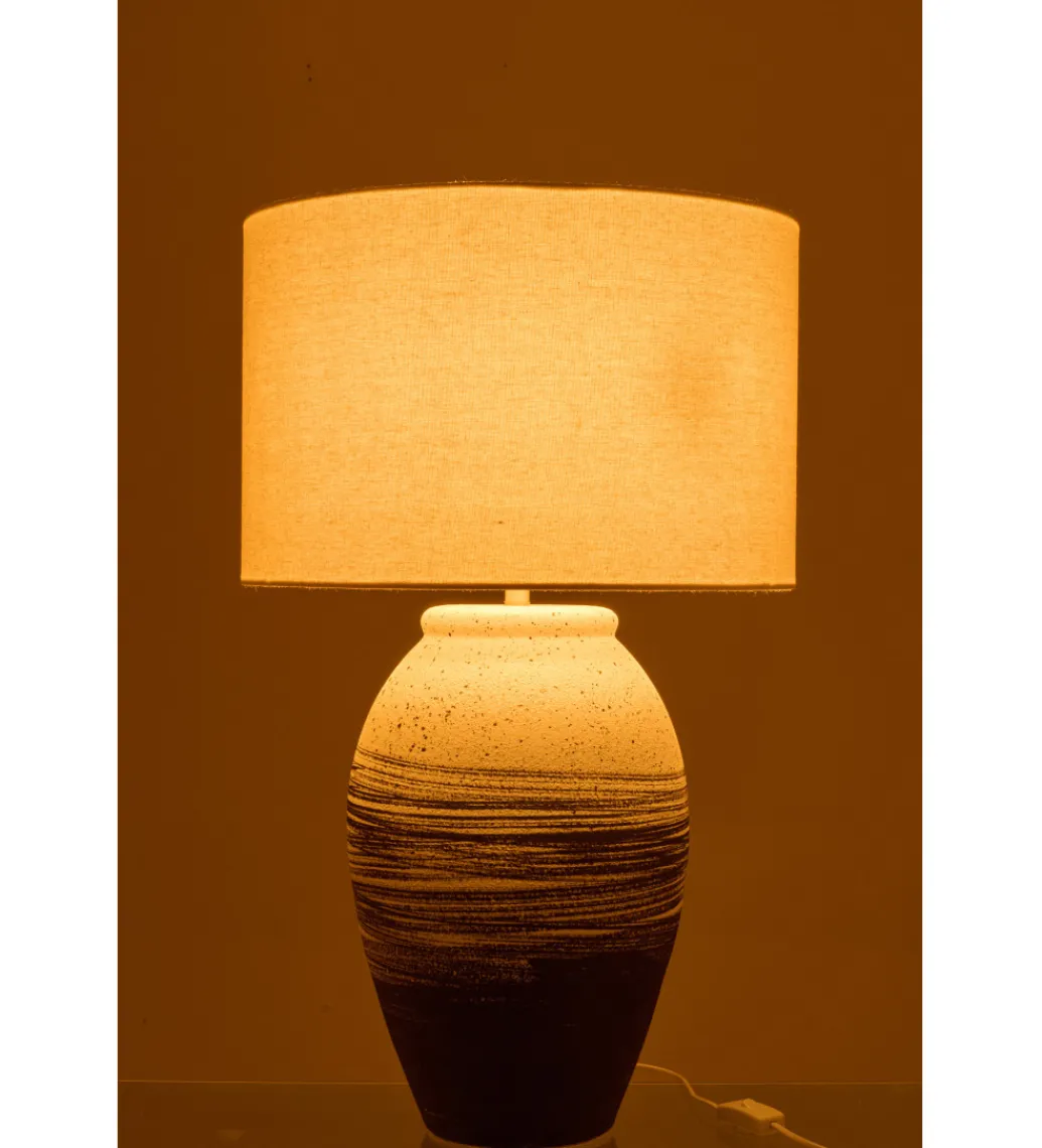 Lampa stołowa ROLPH 73 cm ceramika*J-Line New