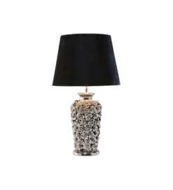 Lampa stołowa ROSE srebrna*KDesign Outlet