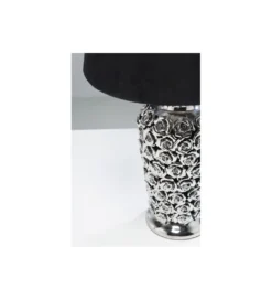 Lampa stołowa ROSE srebrna*KDesign Outlet