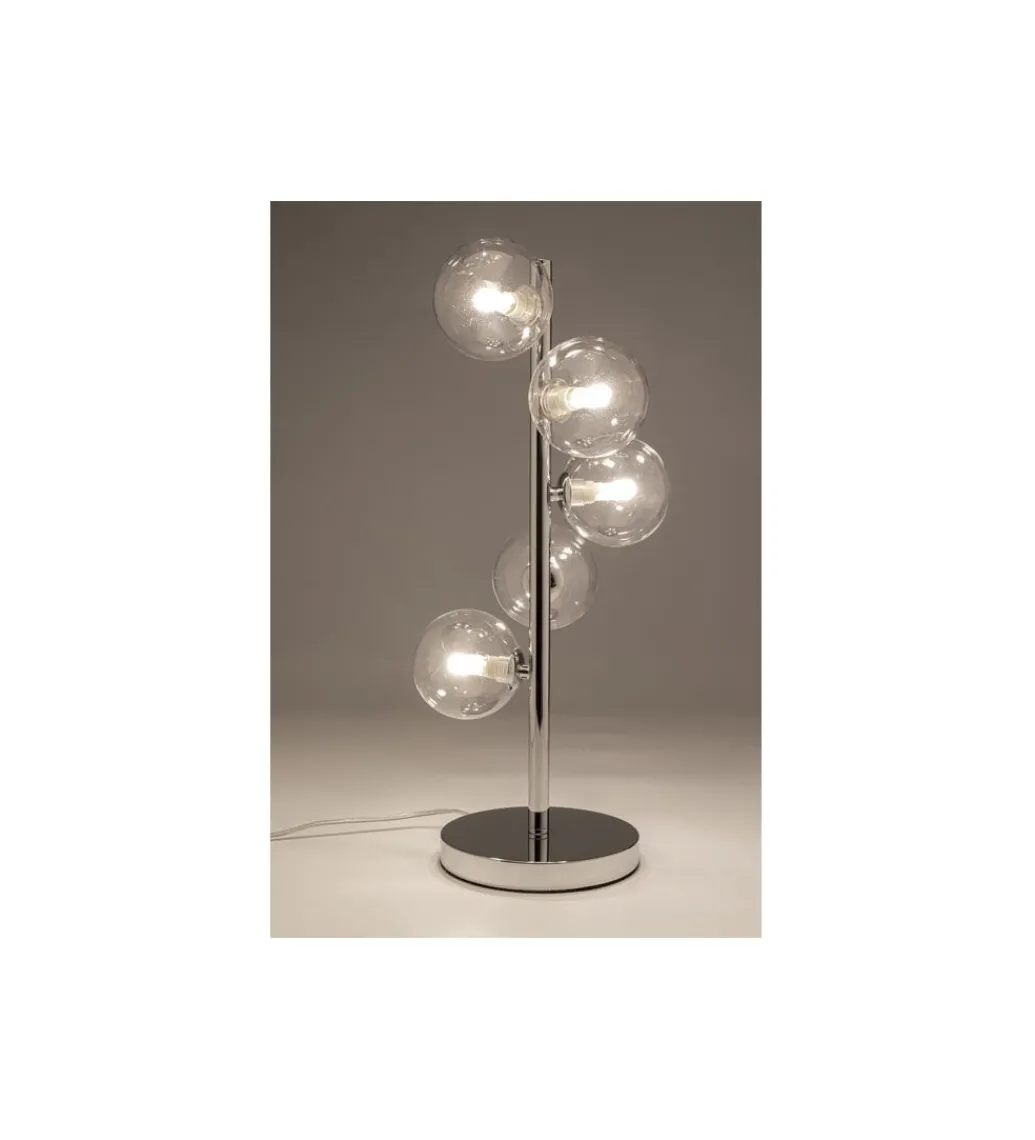 Lampa stołowa SCALA BALLS 54 cm chromowana*KDesign Discount