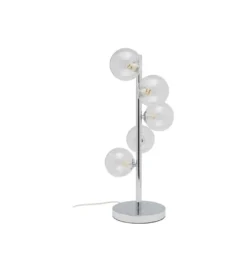 Lampa stołowa SCALA BALLS 54 cm chromowana*KDesign Discount