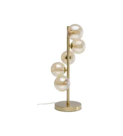 Lampa stołowa SCALA BALLS 54 cm złota*KDesign