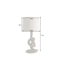 Lampa stołowa Seven Seas 80 cm*Invicta Interior Outlet
