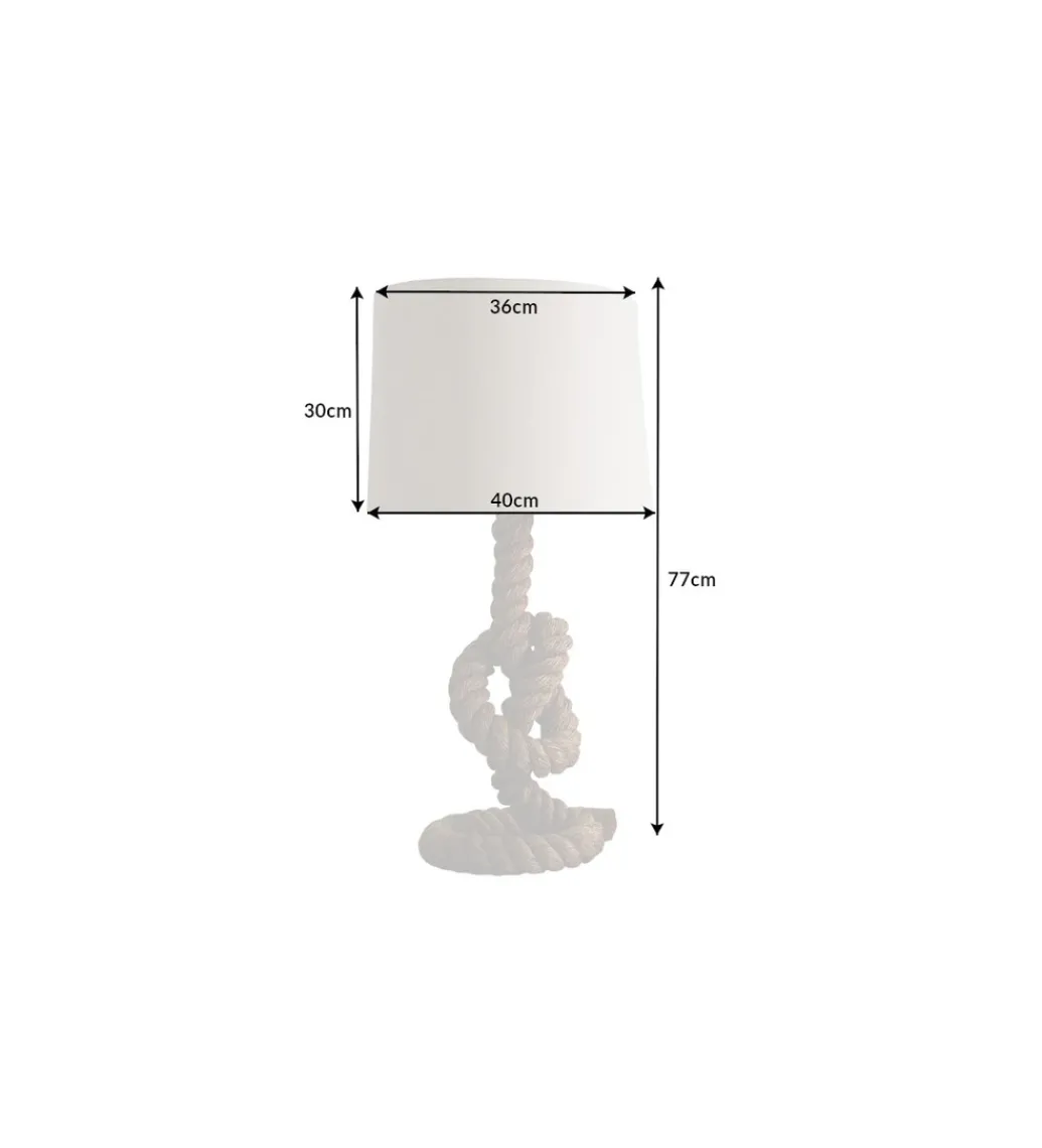 Lampa stołowa Seven Seas 80 cm*Invicta Interior Outlet