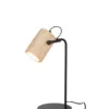 Lampa stołowa SILAS 42 cm czarna naturalna*J-Line Sale