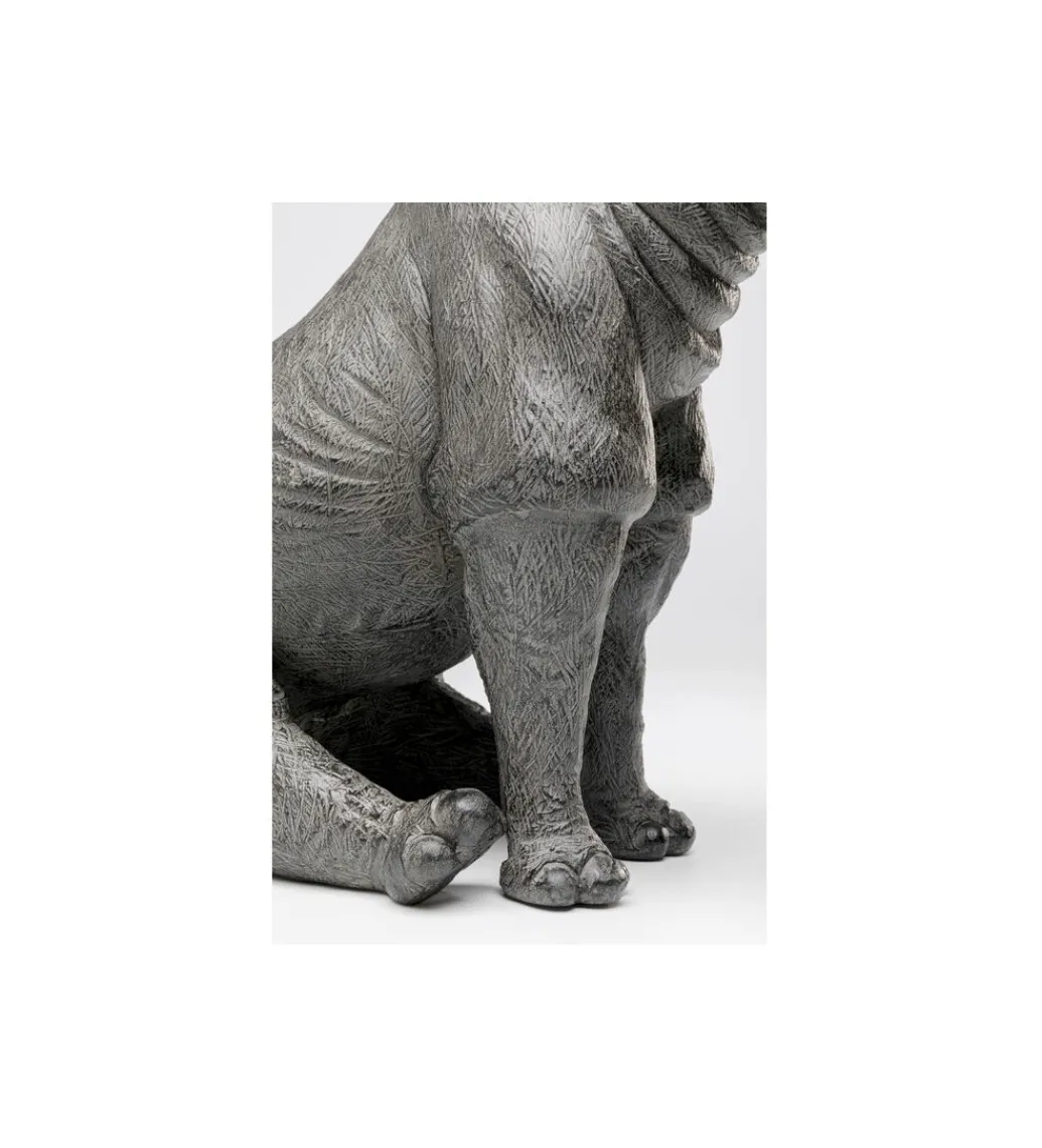 Lampa stołowa SITTING RHINO 42 cm szara*KDesign Clearance