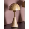 Lampa stołowa SOBREMESA 36 cm ceramika naturalna*Imeri Outlet