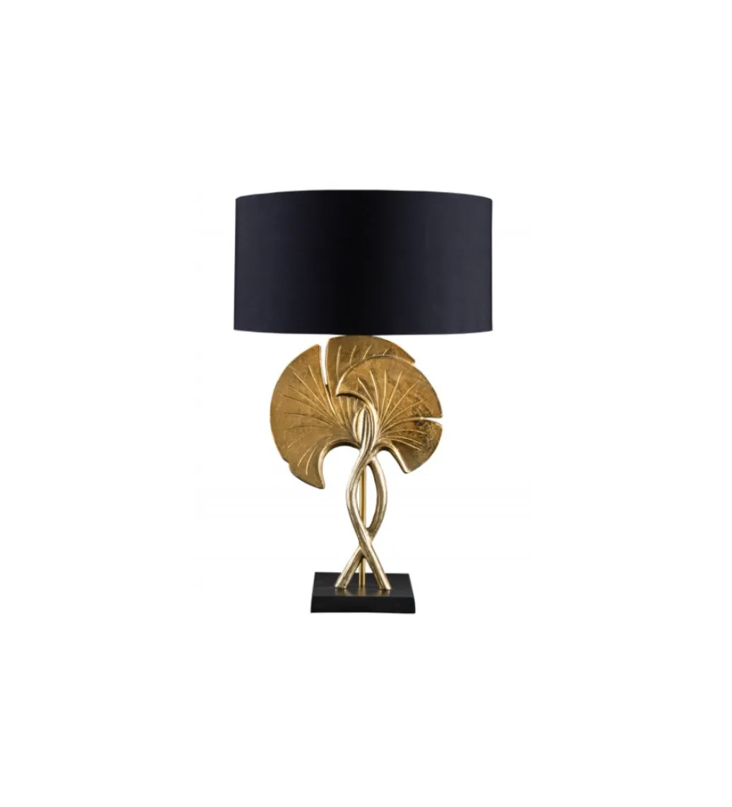 Lampa stołowa SORIA 40 cm czarno złota*Invicta Interior Hot