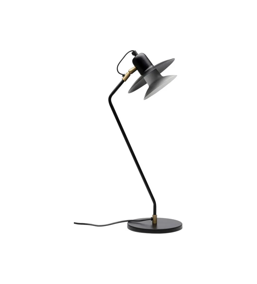 Lampa stołowa SPEAKER 54 cm czarna*KDesign
