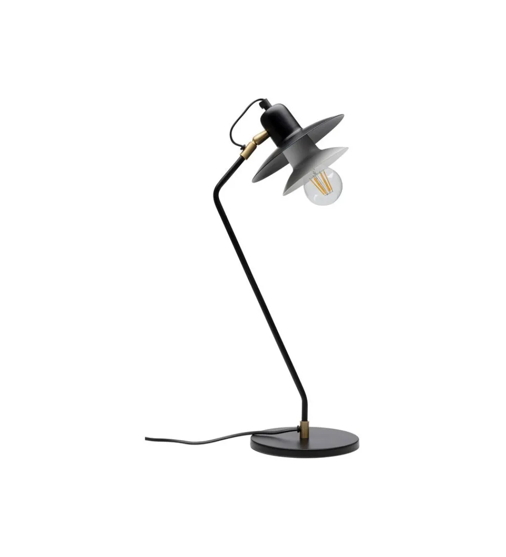 Lampa stołowa SPEAKER 54 cm czarna*KDesign New
