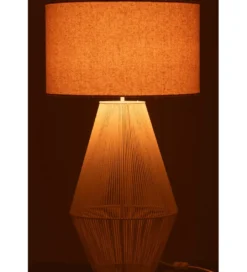 Lampa stołowa STRIING 78 cm biała*J-Line Best