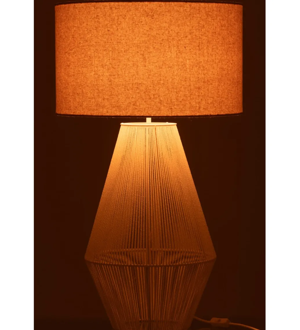 Lampa stołowa STRIING 78 cm biała*J-Line Best