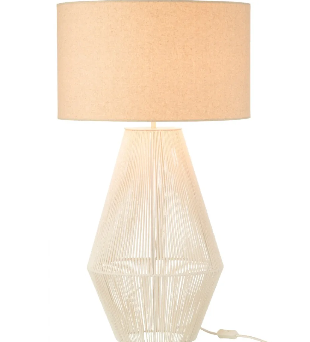 Lampa stołowa STRIING 78 cm biała*J-Line Best