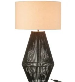 Lampa stołowa STRIING 78 cm czarna*J-Line