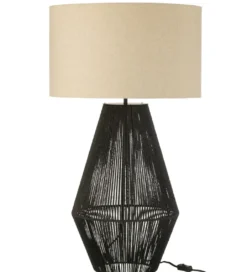 Lampa stołowa STRIING 78 cm czarna*J-Line