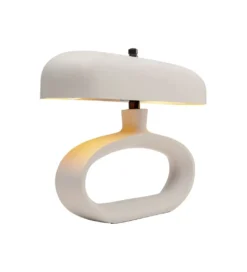 Lampa stołowa SUKI 26 cm beżowa*KDesign Sale