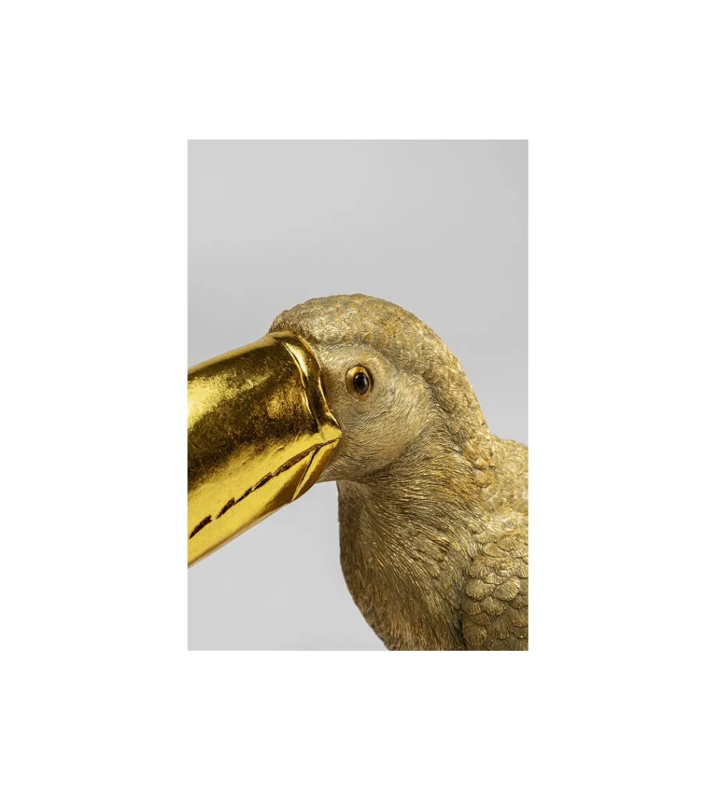 Lampa stołowa TOUCAN 42 cm złota*KDesign Online