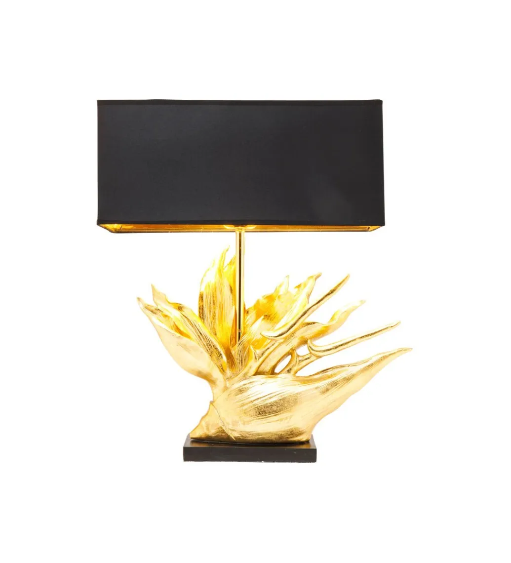 Lampa stołowa TROPICAL 65 cm złota*KDesign Discount