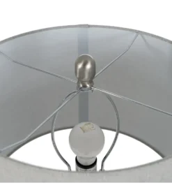 Lampa stołowa UCHAT 73 cm ceramika szara*Zona-Design New