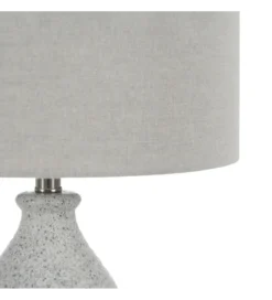 Lampa stołowa UCHAT 73 cm ceramika szara*Zona-Design New