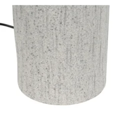Lampa stołowa UCHAT 73 cm ceramika szara*Zona-Design New